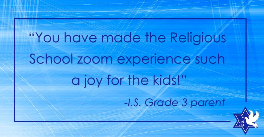 Rabbi Joyce - testimonial parent